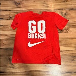 Nike Men’s Red 'Go Bucks!' T-Shirt
